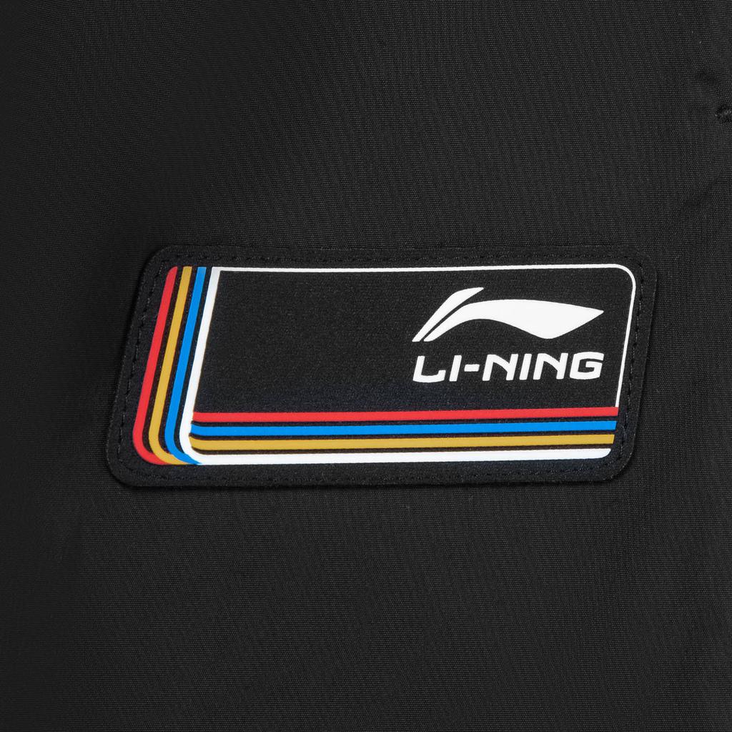 Li-Ning Спортивный стиль Серия Ветрозащитные Водоотталкивающие Логотип Цветной блок Повседневные брюки Мужские низы AYKW451-1