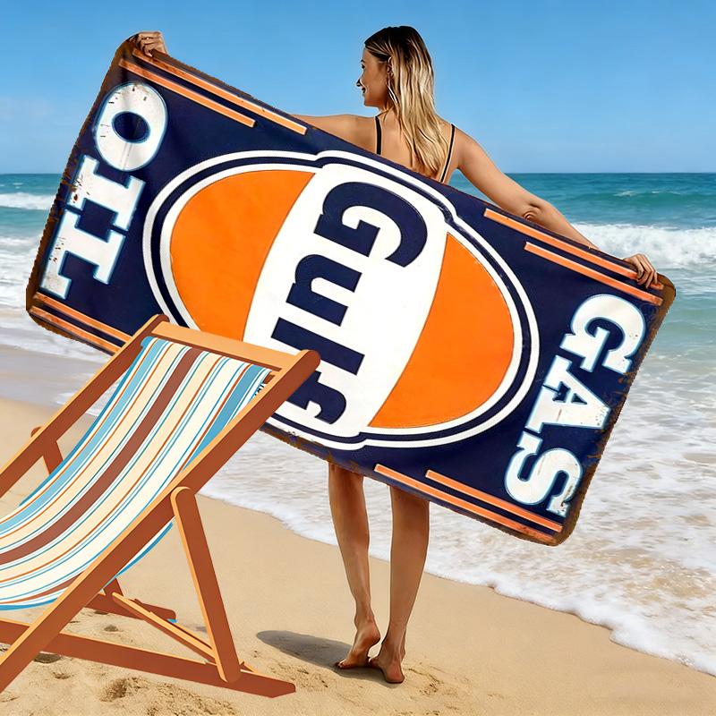Gulf Heritage beach towel beach soft Outdoor pool towel seaside swim Comfort Fashion printing Travel and vacation towels
