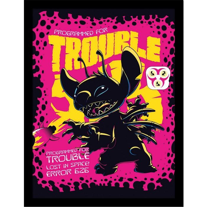 Lilo & Stitch Плакат Comic 2 Stitch в рамке