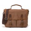 Men's Handbag Men's Retro Handbag Large Capacity Business Computer Bag Crazy Horse Leather Briefcase One Shoulder Crossbody Handbag