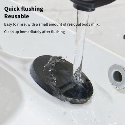 Черный многофункциональный лосьон, солнцезащитная мазь, аппликатор с длинной ручкой, очиститель для тела, щетка для душа, бесплатный аппликатор для солнцезащитного крема на спину