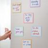 Colorful Memo Boards Multifunctional Magnet Name Tags Whiteboard Label Stickers  Refrigerator