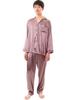Gifts of Brilliance Silk Pajamas Men's [Gift Set] (3XL, Purple) PJ_1192