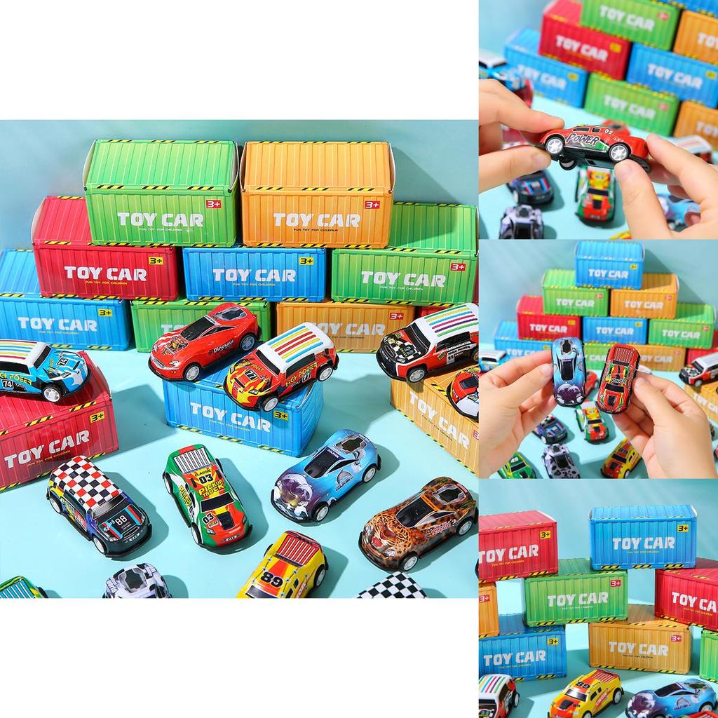 Simulation Mini Inertial Plastic Car Model Children Toy For Creative Play And Development