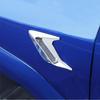For Kia K5 Optima 21-2024 Chrome Side Door Fender Vent Air Wing Molding Cover