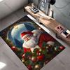 Christmas joy and festive spirit carpet Yoga living room room decor children's crawling mat doormat area rug games mat