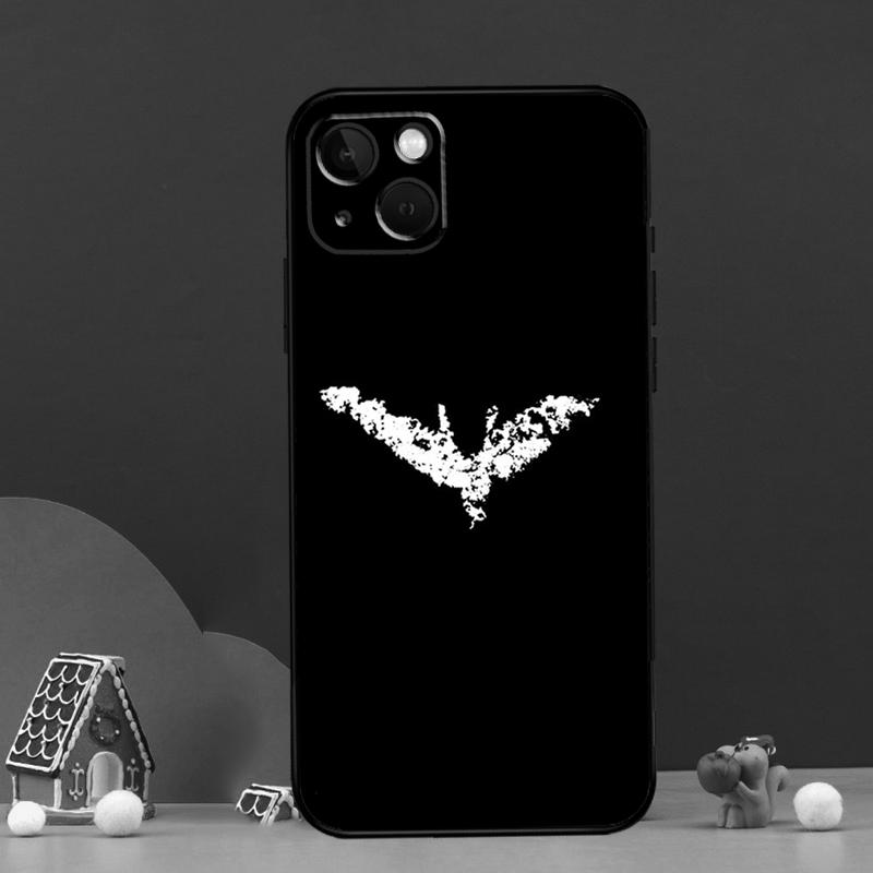 Готический чехол для телефона с летучей мышью-вампиром для iPhone 16 15 Pro 11 14 Pro Max 12 13 Mini XS X XR 16 Plus 16e Защитный чехол Coque