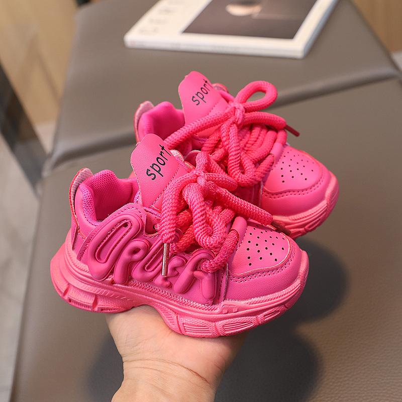 Autumn New Children's Sneakers Girls' Daddy Shoes Kids Shoes School Shoes