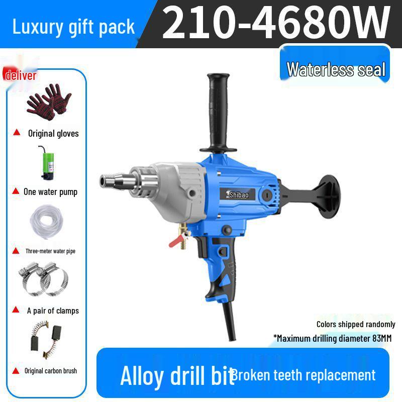 Metabo High-Power Handheld Electric Diamond Core Drill for Concrete