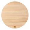 Made In Japan Hinoki Round Cutting Board Small Diameter 27 X 2cm Mainata Cutting Board Hinoki [Hinoki King] [Wooden Hinoki]