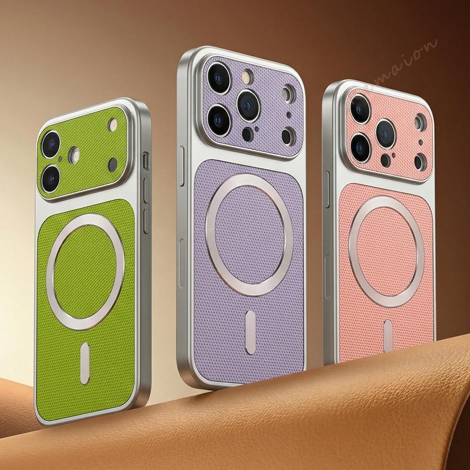 Магнитный чехол для телефона для iPhone 17 11 12 13 14 15 16 17 Pro Max Magsafe Официальная зарядка Ударопрочный защитный чехол