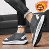 Повседневные кроссовки Зимняя спортивная обувь для мужчин Ботильоны Мужская повседневная обувь Лоферы Спортивные и досуговые мужские кроссовки с хлопковой подкладкой