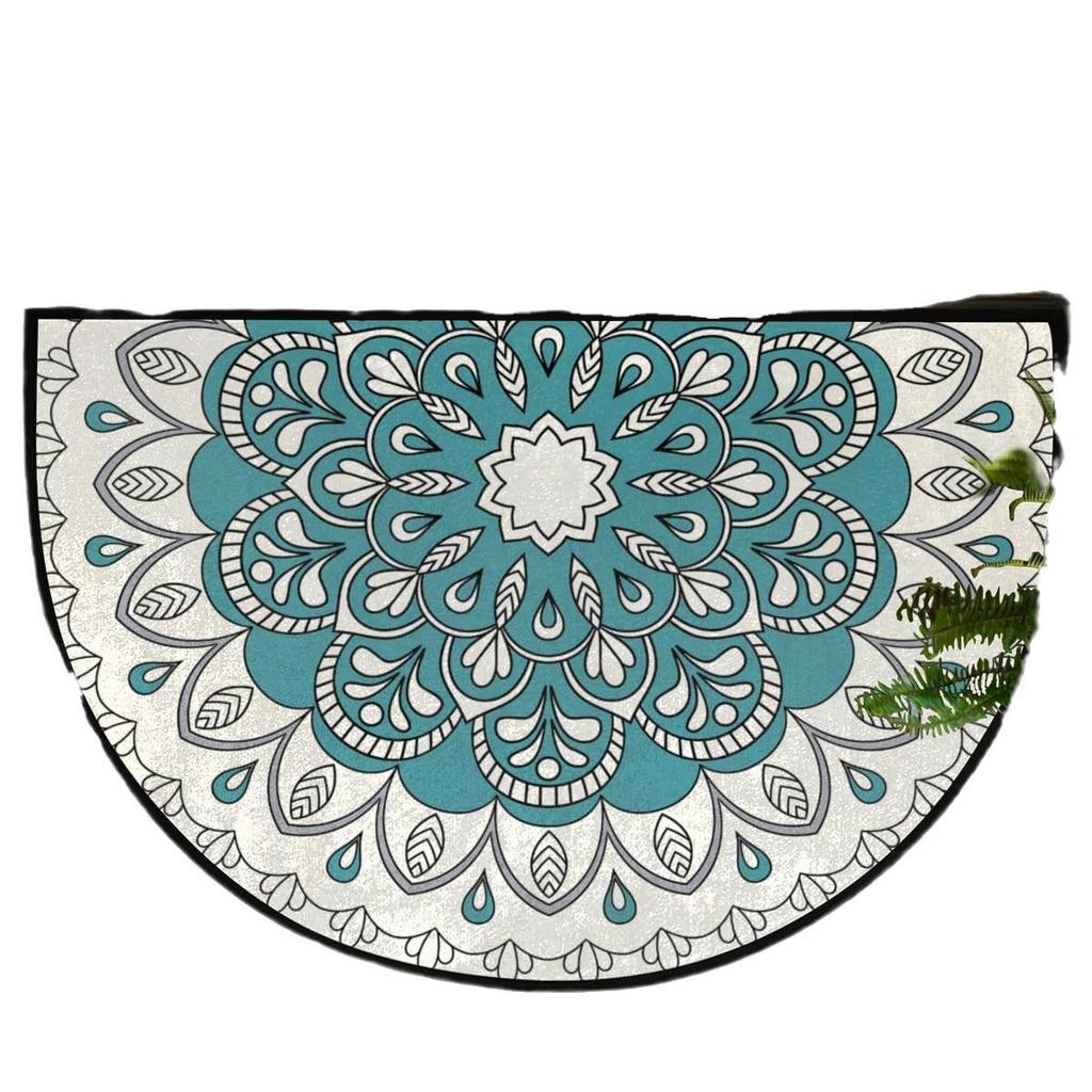 Богемный коврик для пола Домашний этнический стиль Коврик для входной двери Износостойкий и грязеотталкивающий коврик для пола