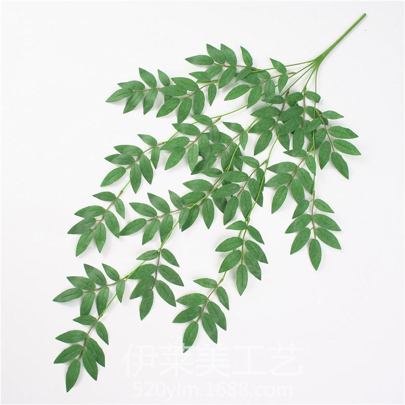 Forest Theme Artificial Plant Wall Decorative With Hanging Vines For Home Events