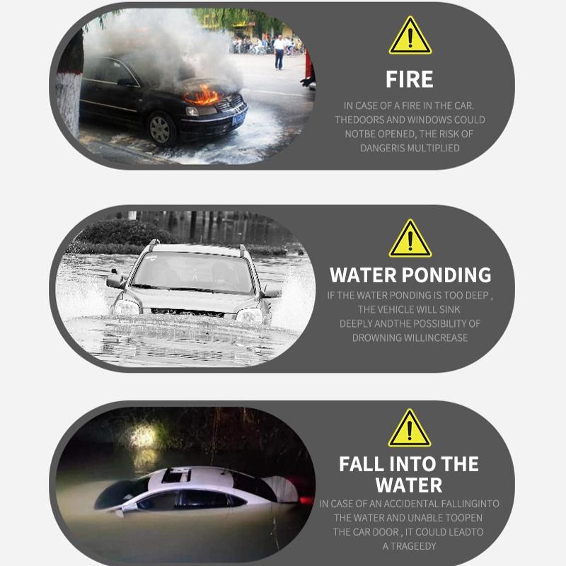 1 шт. Автомобильный аварийный молоток безопасности для спасения жизни, инструмент для эвакуации из автомобиля для Porsche Cayenne Panamera Macan Boxster 911 928 944 918 917