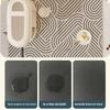 Diatomite Coffee Bar Mat Absorbent Heat Resistant Placemat for Table Kitchen Countertop Protection Quick Dry Coaster