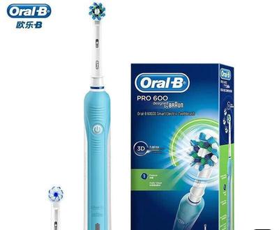 Oral-B P600 3D Clean Перезаряжаемая электрическая зубная щетка Вилка CN (адаптер в комплекте)
