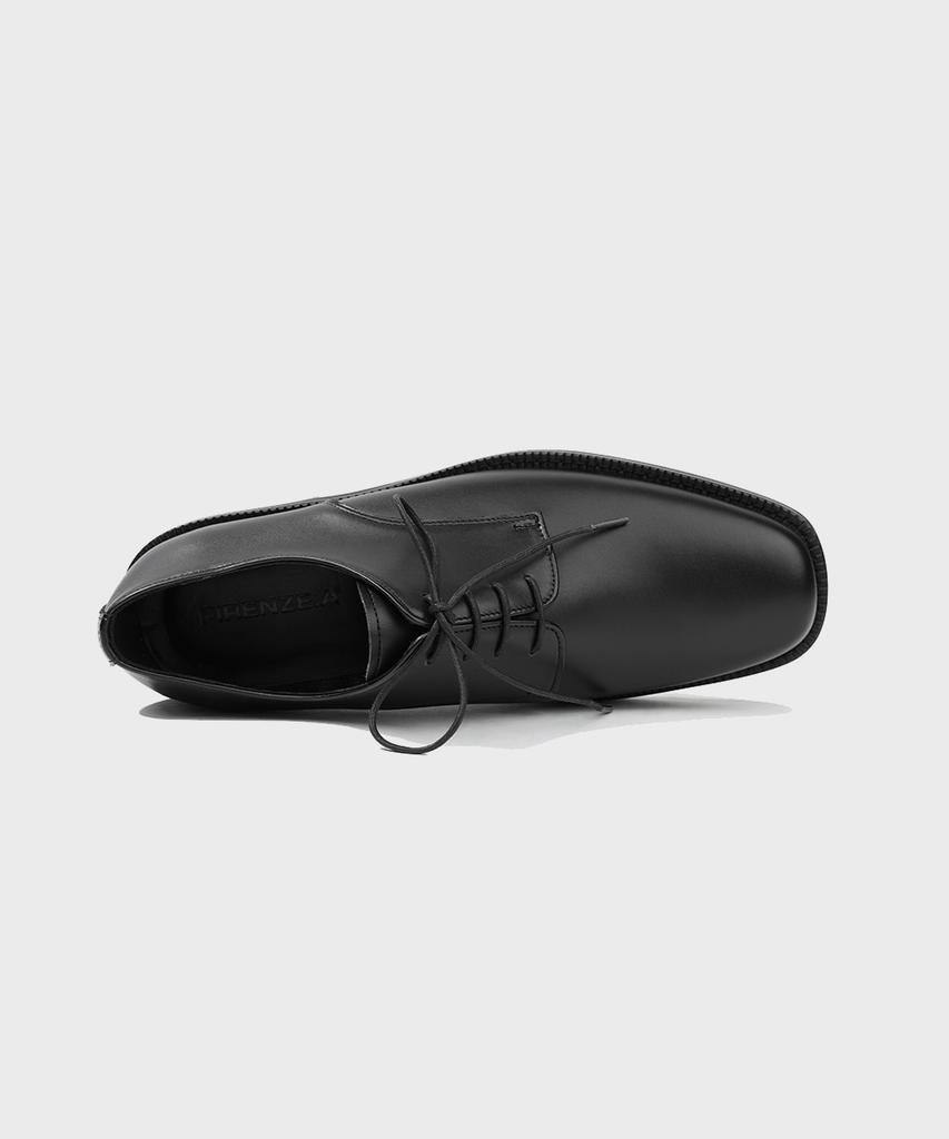 Firenze Atelier [Vibram] Merlin_Минималистичные Полуквадратные Дерби 8430 [Черный Fg]