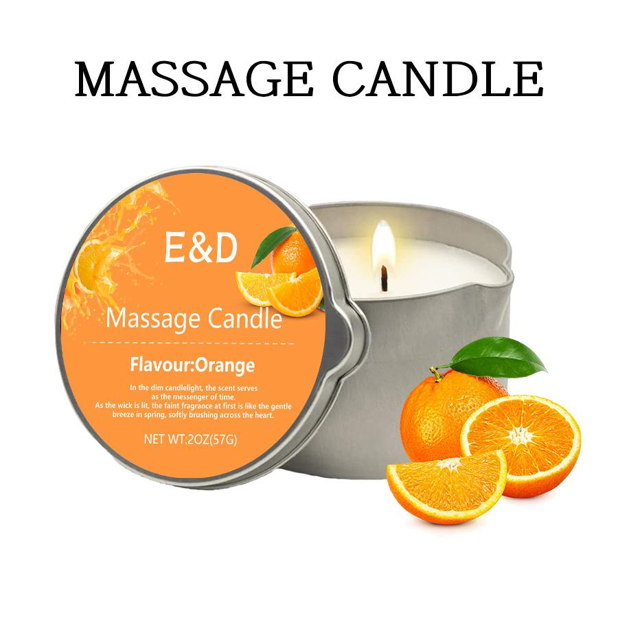1pc Massage Oil Candle, Spa Essentials,Hydrating & Soothing, Relieving Dry Skin,Amazing Gift for Menor Women/2oz