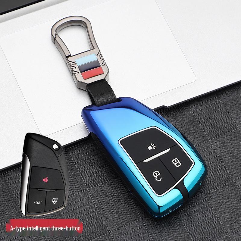Buick Encore-S Key Case: Fashionable Car Key Bag with Buckle and Remote Shell Design