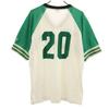 Swingster 80s 90s Made in USA Old Short sleeve V neck T-shirt L baseball Men's Used