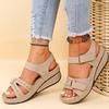 Fashion Summer Wedge Sandals for Women 2025 New Fashion Non Slip Beach Shoes Woman Lightweight Casual Platform Sandalias Mujer Plus Size