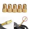 Tire Transfer Gas Nozzle Road Bike Presta To Schrader Pump Convert Bicycle Punp Tube Valve Adapter