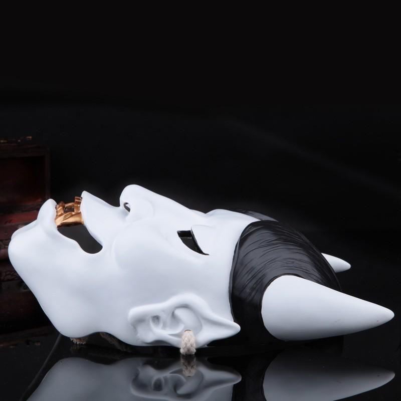Halloween Movie Theme Mask Japanese Anime Inu X Boku SS Shirakiin Ririchiyo Fox Ghost