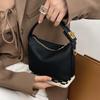 New Trendy Work Lunch Box Bag Yunduo Small Bag Women's PU Leather Soft Leather Mini Handheld Crossbody Bag