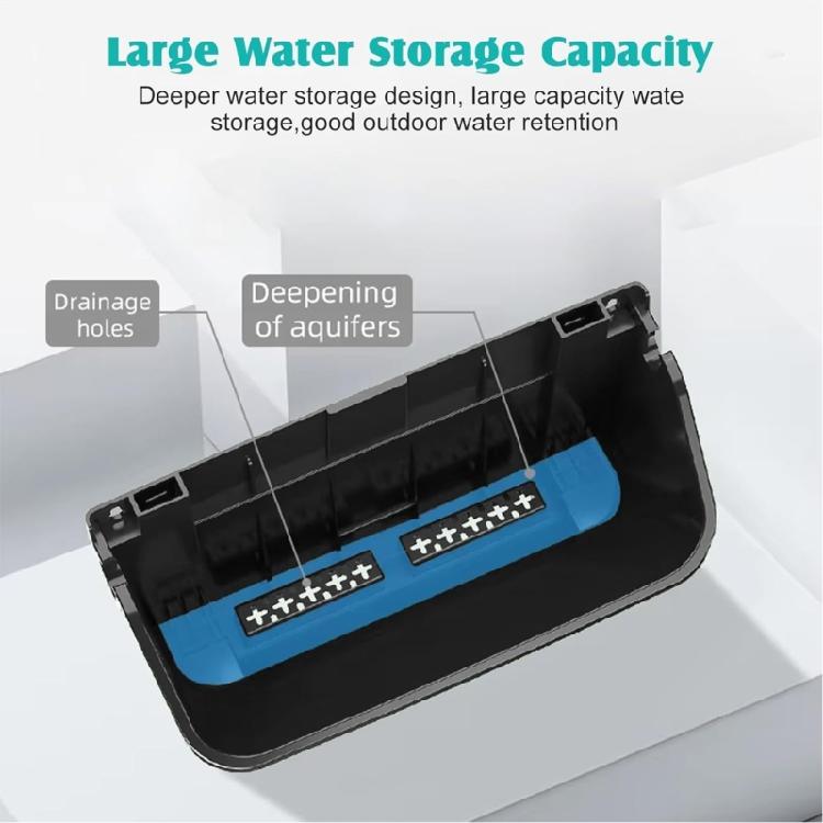 Watering Wall Planter Set Of 4 Plastic Vertical Garden Planter For Herbs Flowers Succulents Indoor Outdoor Space Saving Design