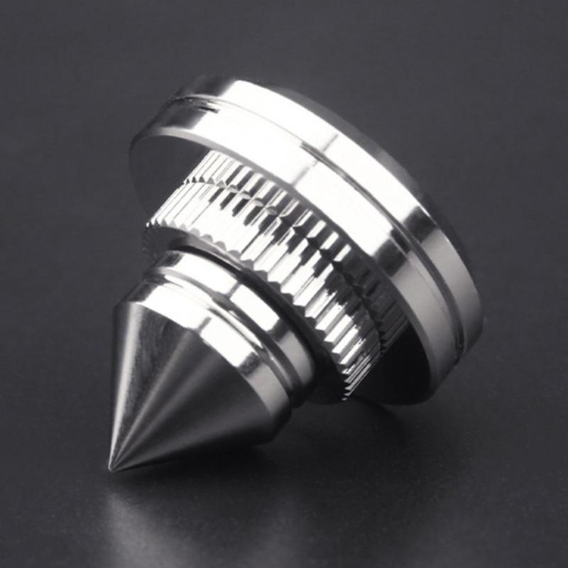 Серебряная подставка под динамик, амортизирующая ножка для Hi-Fi сабвуфера и звукового оборудования, изоляция