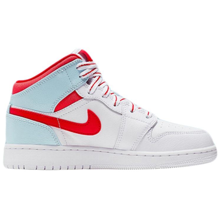 (GS) Air Jordan 1 Mid 'Topaz Mist' Kids' 555112-104