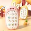 Children's Rabbit Toys Mobile Phones Baby Chewable Puzzle Multifunctional Music Phone Male And Female Without Battery