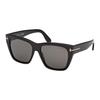 TF T-Series Square Sunglasses Unisex sunglasses Black FT1343-01D