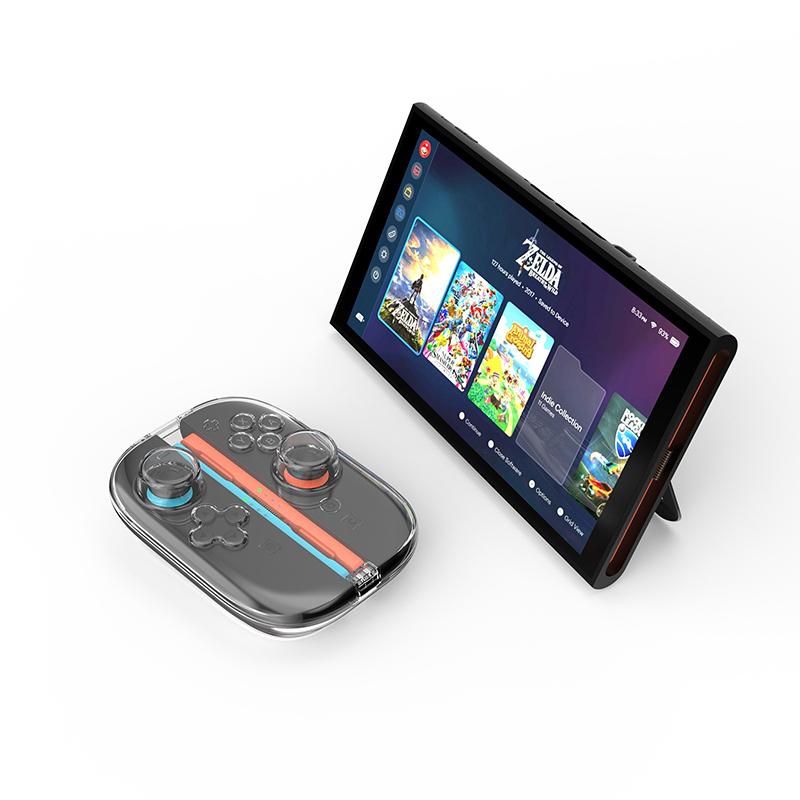 Прозрачный чехол для хранения Switch 2 Joy-Cons Handle Пылезащитный прозрачный защитный чехол для Switch 2 Коробка для хранения игровых карт