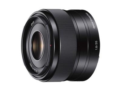 Объектив SONY E 35mm OSS с фиксированным фокусным расстоянием для камер Sony F1.8 Крепление E APS-C (СЕЛ35Ф18)