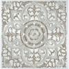 Wall Decoration DKD Home Decor White Mandala MDF Wood (60x2x60cm)