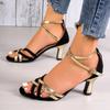 2024 Летняя обувь на высоком каблуке, женские роскошные дизайнерские сандалии, горячая распродажа, босоножки на каблуках для вечеринок, модные женские сандалии, Sandalias Mujer
