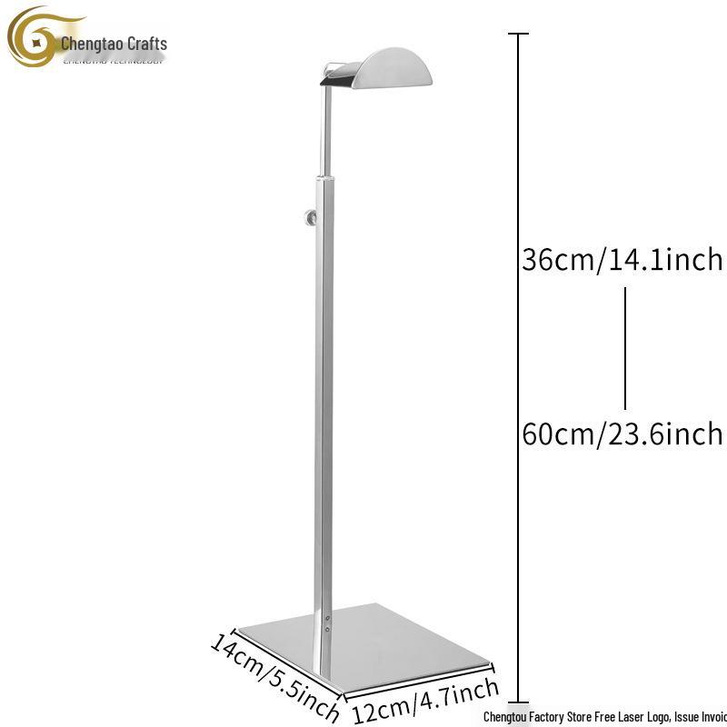 Регулируемая подставка для демонстрации сумок из нержавеющей стали для женских сумок