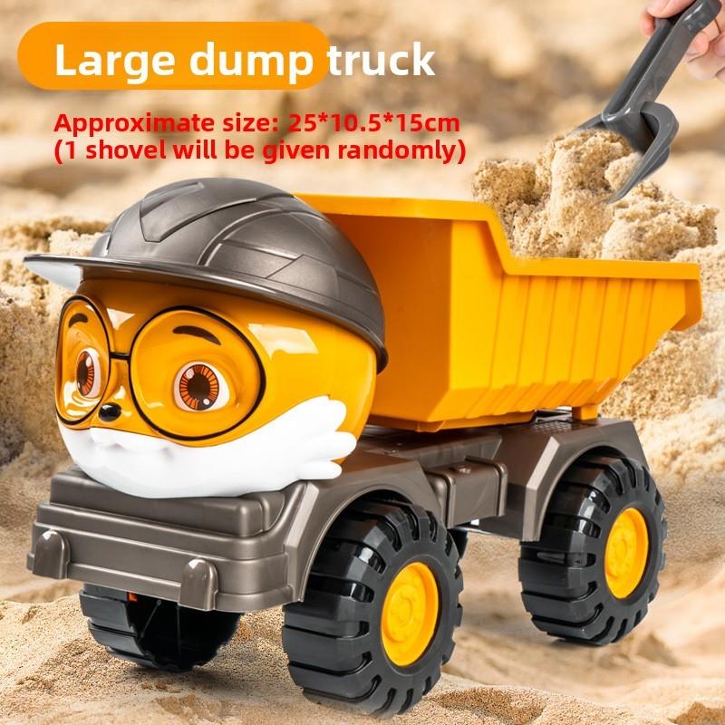 Игрушка «Три белки» — строительная машина с инерционным управлением для детских игр