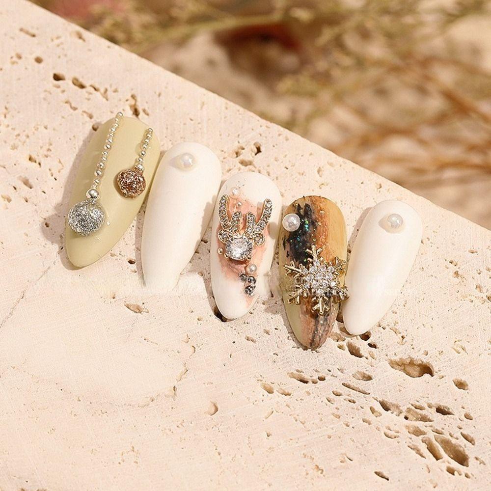Manicure Accessories Nail Design Christmast Nail Charms Nail Jeweley Nail Pendants Nail Rhinestones