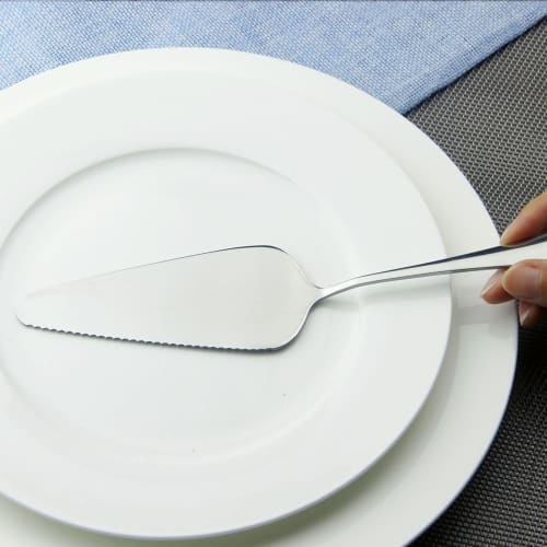 AOOSY Нож для торта, Лопатка для торта, Декоратор для торта, Лопатка для пирога, Нержавеющая сталь, Экспортируется в Европу и США, Стильный, День рождения, Семейное использование (1 порция торта