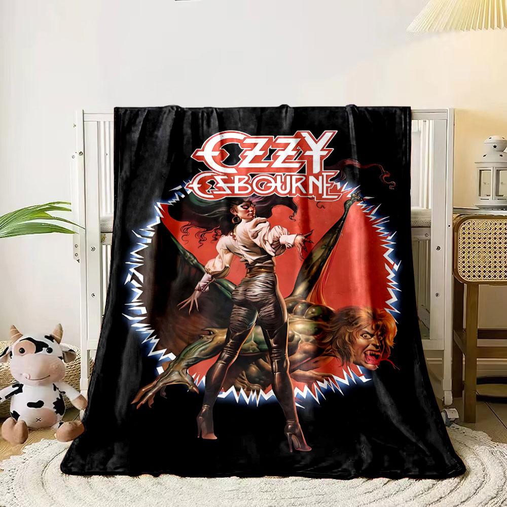 Dynamic fantasy artwork with bold typography and intense color contrast. for all seasons blanket lunch break throw gift