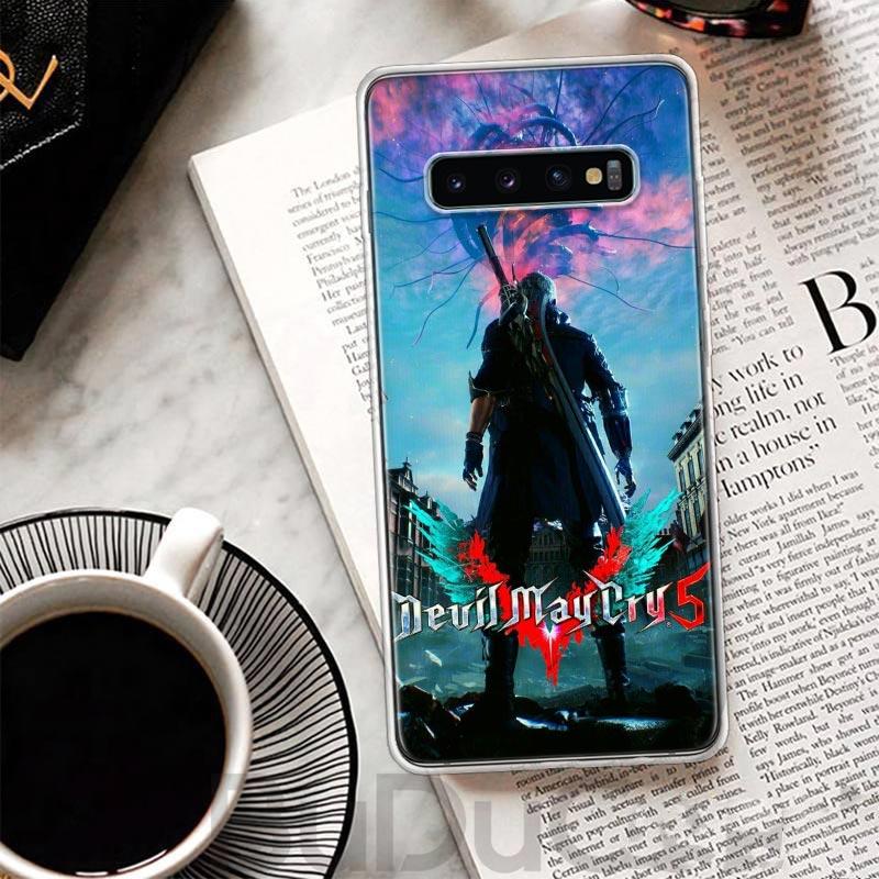 Игровой чехол D-Devil May Cry 5 для Samsung Galaxy S8 S9 Plus S10 Lite Note 8 9 10 Pro 20 Ultra S7 Edge M11 M21 M32 M51 Печатный чехол