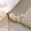 Простые французские серьги-подвески с бриллиантами и опалами, серьги для женщин