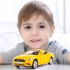 Масштаб 1/36 Mustang GT 2015, модель автомобиля для литья под давлением, игрушечный автомобиль из цинкового сплава для детей, транспортные средства с откатным механизмом, игрушечный автомобиль для малышей, подарок для мальчиков и девочек