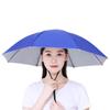 Large Thickened Rainproof Head-mounted Umbrella For Sunny And Rainy Days, Rainproof Outdoor Fishing Hat