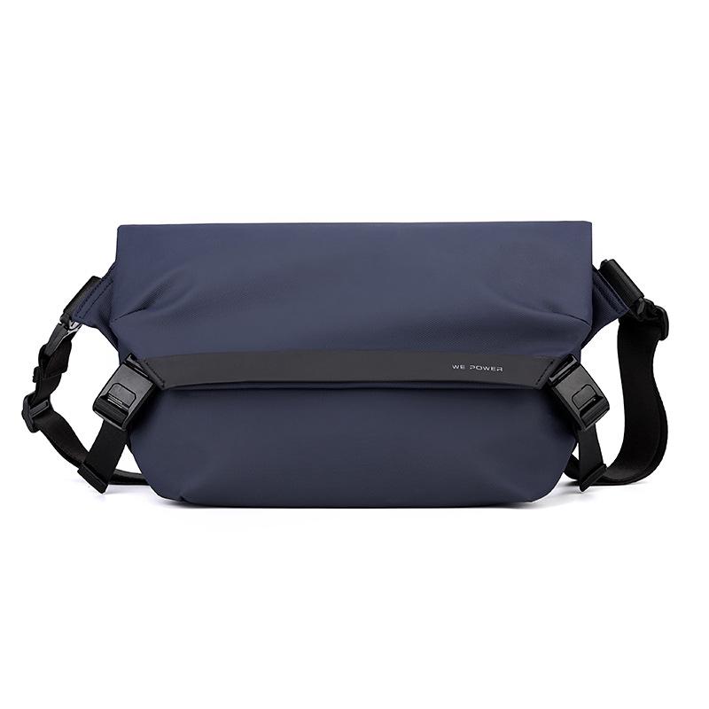 WEPOWER Универсальный мужской повседневный рюкзак через плечо - Модная маленькая квадратная нагрудная сумка
