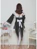 S-3XL Re:Zero Anime Maid Costume - Large Size Ram/Rem Outfit