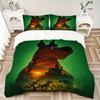 3pcs Scooby-Doo Duvet Cover Set - Machine Washable, Includes 1 Duvet Cover and 2 Pillowcases, No Core Included yy251022189